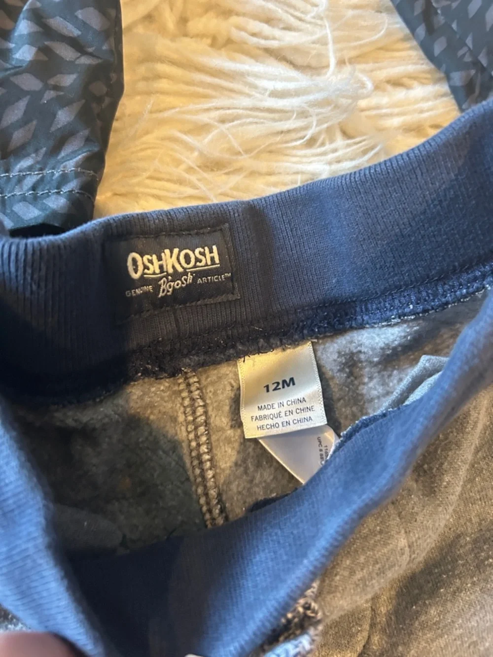 12 month boys Bottoms mixed brands Bundle - comfy pants